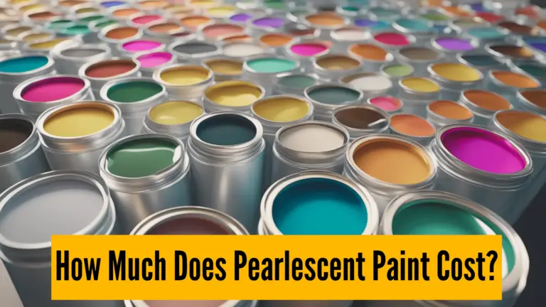 How Much Does Pearlescent Paint Cost?